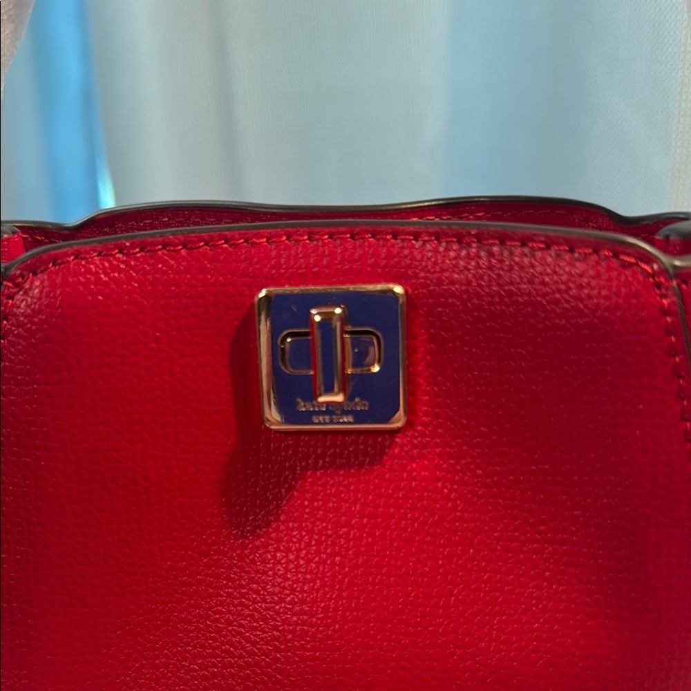 Kate Spade Cherry Red Two-Way Mini Bag NWT - Picture 3 of 8